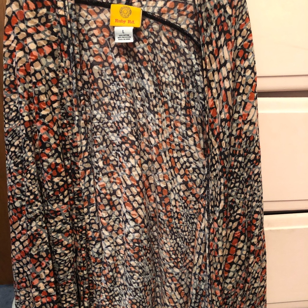 A cardigan
